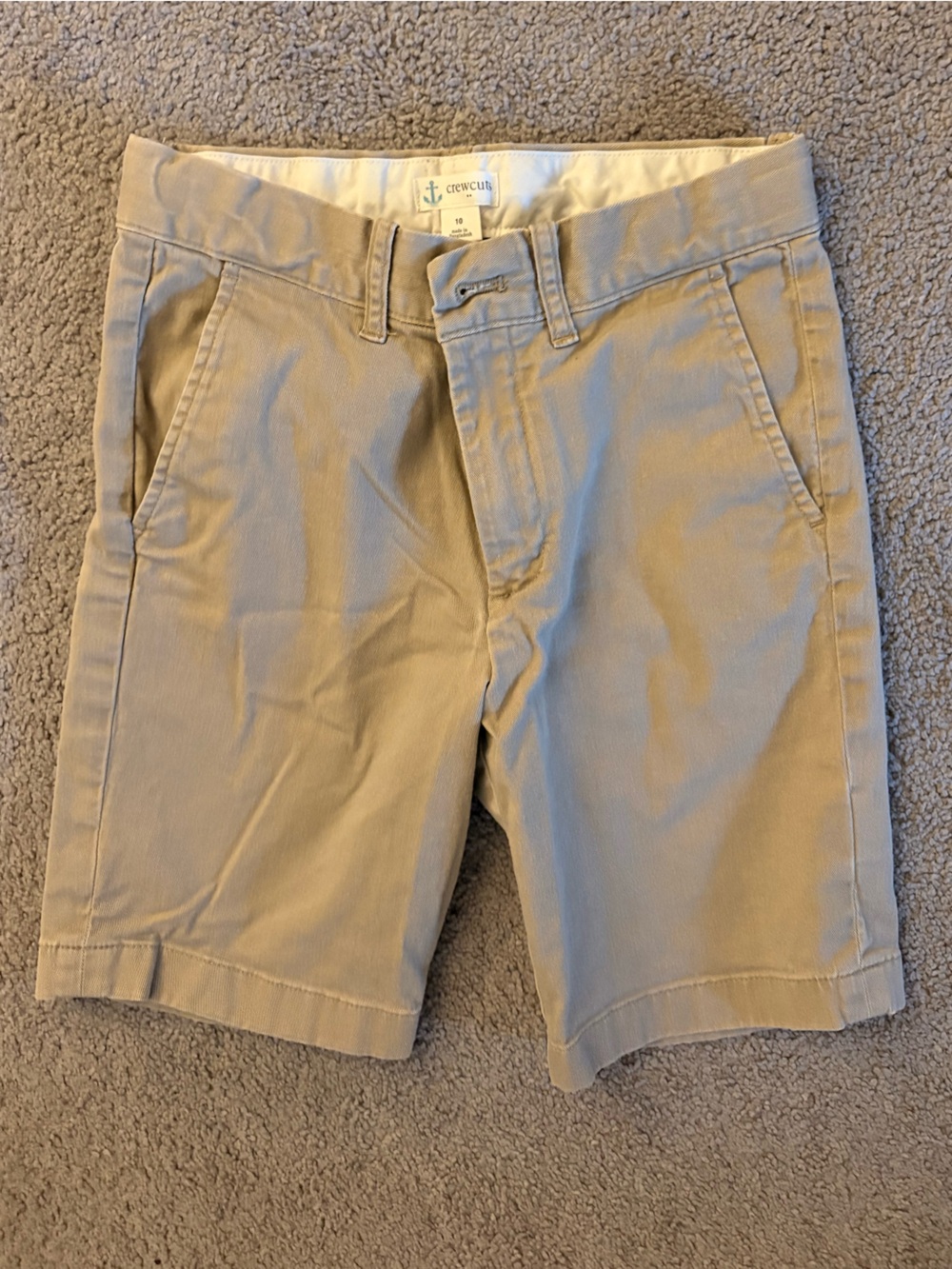 Crewcuts Beige/Tan Chino Shorts